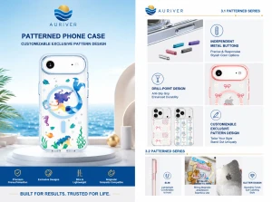 Auriver Patterned Phone Case