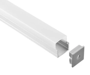 Three Sides Lighting High Class Aluminum LED Profile Multifuntional Profile 19.4*20.2