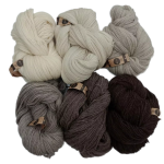 100% Alpaca yarn natural colors, 150 gram