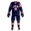 sublimation ice hockey jersey custom made