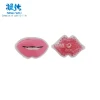 Portable Mini Custom Heat Gel Ice Pack Lip Cold Compress Pad with Crystal Beads