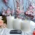 Import Wholesale 3pcs White Glass Swaying LED Flameless Candles with Remote Control from USA