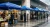 Import 2.4m Large Outdoor Shop Sun Umbrella, 45° Tilt Oxford Fabric Parasol from China
