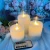 Import Wholesale 3pcs White Glass Swaying LED Flameless Candles with Remote Control from USA