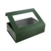 Custom Printed Luxury Festival Packaging Handmade Magnetic Gift Box With Windows for Cosmetic/Toy Model