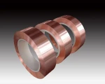 Copper strip for heat exchanger