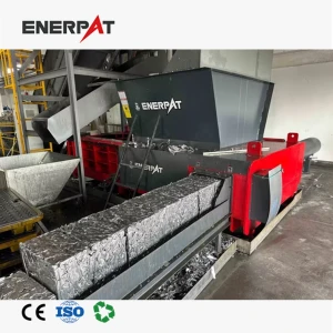 Heavy Duty Scrap Metal Baler for Sale with Automatic Hopper Feeding System