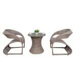 Patio Furniture Round Coffee Table Sets outdoor set