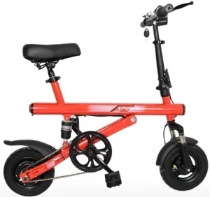 2024 New 10 "14" popular portable electric folding  electric bicycle 36V/350W folding electric bicycle