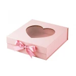 Eco-friendly Gift Box With Clear Window Custom Printing Paper Hat Packaging for Chocolate With Your Own Logo