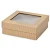 Import Eco-friendly Gift Box With Clear Window Custom Printing Paper Hat Packaging for Chocolate With Your Own Logo from China