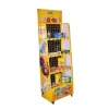 Chocolates or Seaweed pop up display stand/pop up shop display/pop floor display rack for snacks