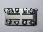 Rubber dam clamp set