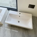 Solid surface basin