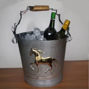 Custom Metal Ice Buckets and Pails