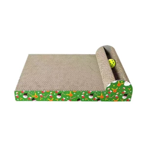 Rectangle cat scratcher