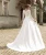 Import free shipping Long Sleeves Wedding Dresses Lace Deep V-neck Sweep Train Vestido de Novia A-line Satin Gowns For Bridal from China