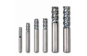 SOLID CARBIDE END MILLS FOR CNC MACHINING