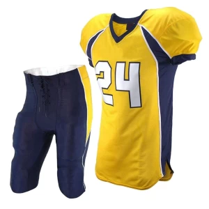Wholesale Unique Quality Customized American Football Uniform / Team 100% polyester American Football Uniform