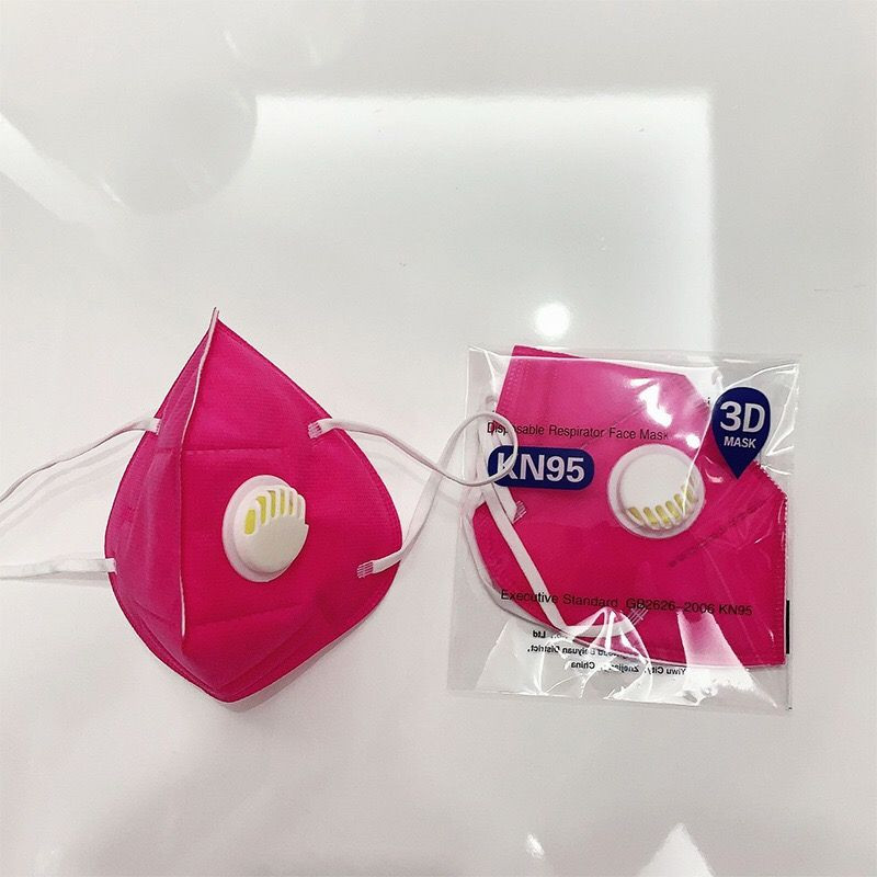 Buy Multi Color Kn95 Mask With Valve , Respirator Mask from Xiamen