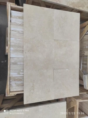 Stone Hot Sale Waterproof Cheap Factory Pool Coping Diana Royal Sandblasted Luxury Manufacturer Travertine Natural