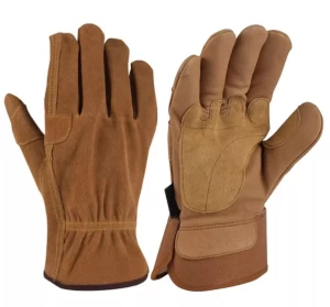 Leather Safety gloves