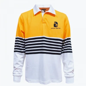 Yarn Dyed Traditional Rugby Union Jersey Polo Shirt