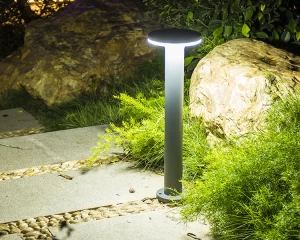 Highlux Pathways Outdoor IP65 Aluminum Modern Cylindrical LED Lawn Light 300mm 600mm 800mm 900mm