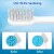 Import Mini UVC Toothbrush Cover Rechargeable Travel Toothbrush Case with Holder and Silicone Cover for Houshold and Traving or Business Trip Blue from China