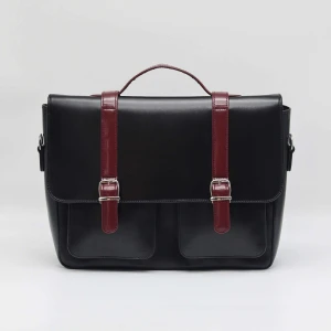 Leather Laptop Messenger Bag