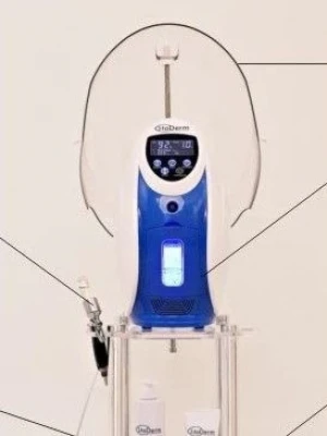 Korea O2toDerm Oxygen Dome Therapy Skin Rejuvenation Facial Machine With Oxygen anion generator