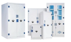 PP Strong Acid and Alkali Chemical Storage Cabinet for Laboratory Reagents