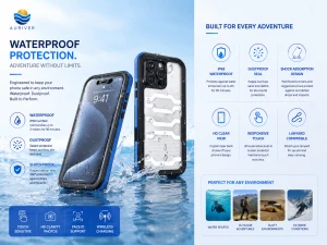 Auriver Waterproof Phone case