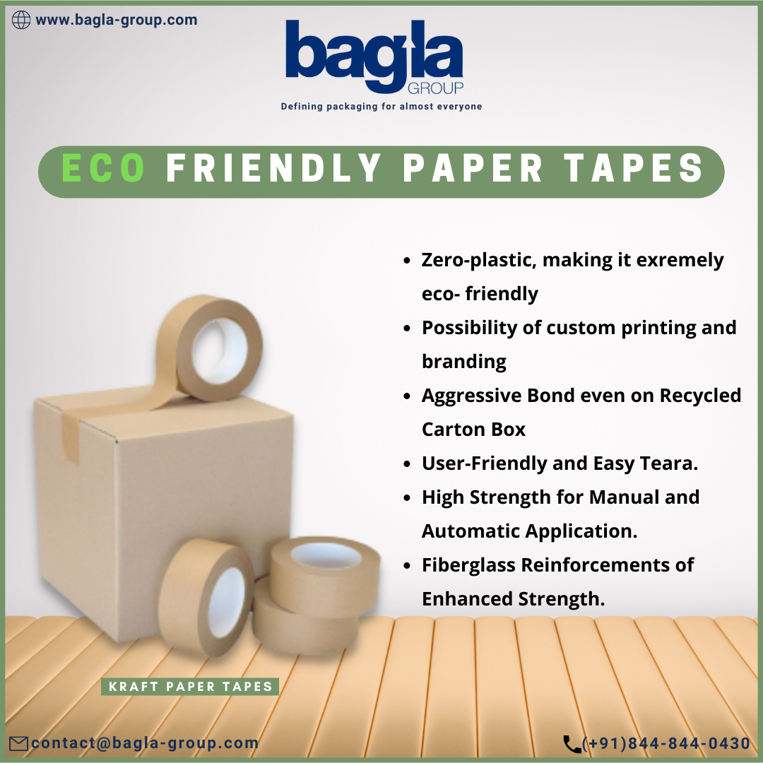 Buy Kraft Paper Tape from Bagla Group Hindustan Adhesives Ltd Bagla