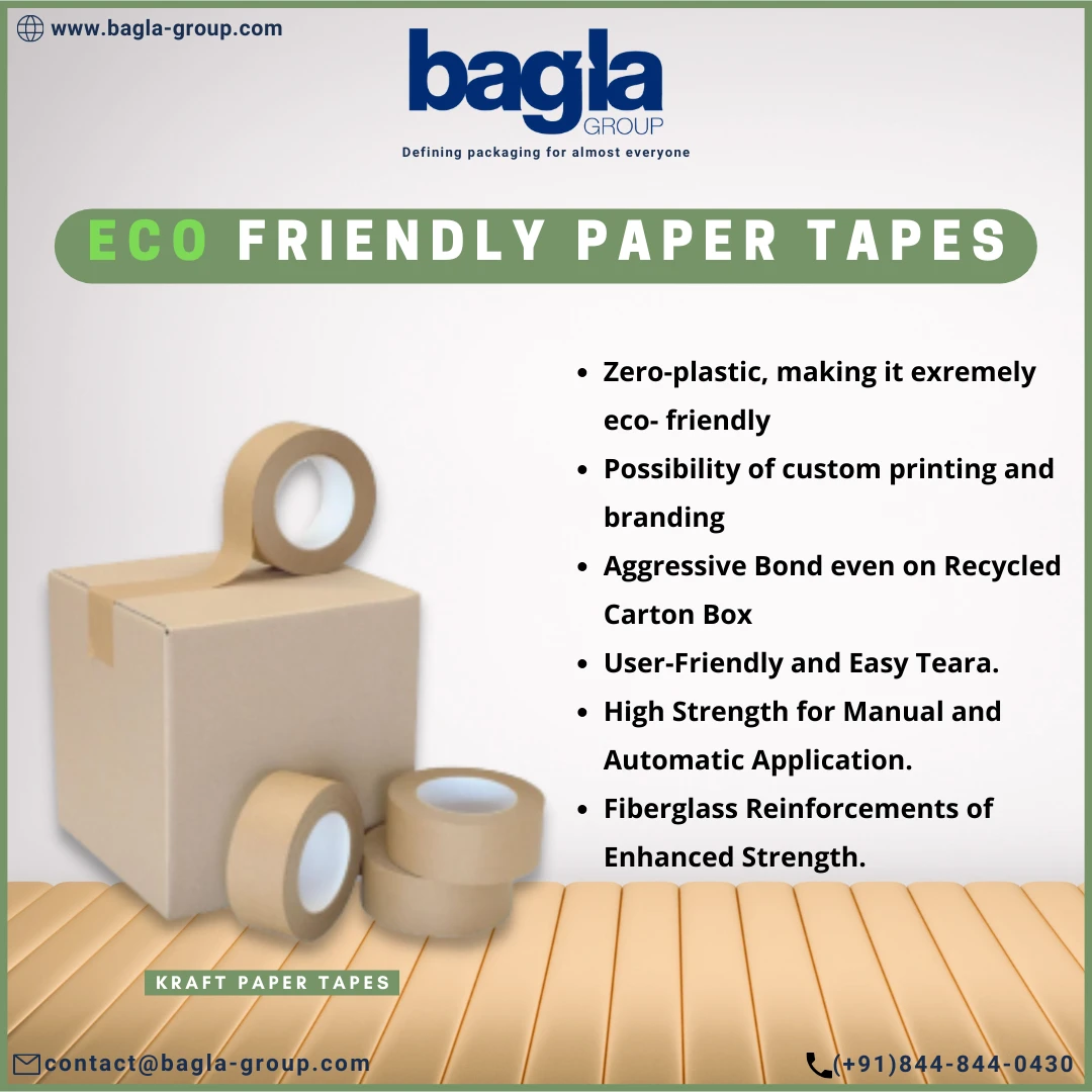 Buy Kraft Paper Tape from Bagla Group Hindustan Adhesives Ltd Bagla
