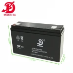 kanglida battery 6v 12ah battery for Solar garden light 6v battery