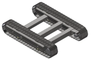 140 Pitch Complete Track Chassis (Cross Beam Structure)