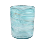 Sunny Glassware blue cylinder glass jars for candle making wholesa