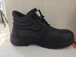 China manufacture cost-effetive leather safety shoes wolesale