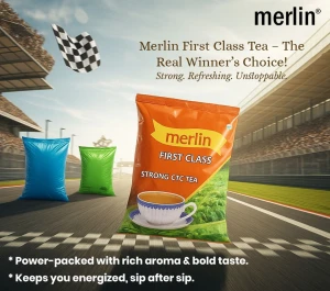 Merlin Black strong premium CTC Tea( Best Budget 32 kgs Bulk Pack in Bags)