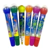 Cheapest office stationery water-based watercolor marker pen with stamp solid color dual tips water color pen set
