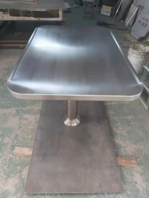 Custom Stainless steel dinning table