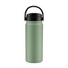 500ml double layer Stainless Steel Vacuum Flask Insulated Thermos Silicone Cover Stainless Steel Water Bottle