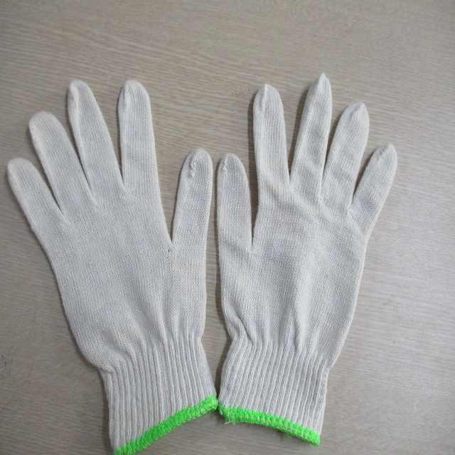 10 gauge cotton knitted gloves, Cheap and high quality cotton knitted glove