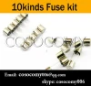 10 kinds Fuse kit 5*20CM 100pcs
