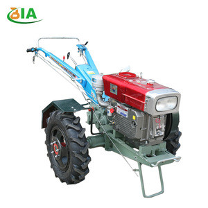 10% Off Accessories Sent As Gifts Multifunctional 12 HP Engine Mini Hand Held Operated Walking Tractor For Farm