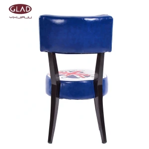 10 Years Factory Free Sample Modern Royal High Metal Leather Stool Bar Chair