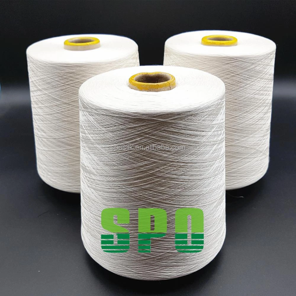 100% mulberry material spun silk yarn raw white 140nm/2 Long Fiber for weaving and knitting