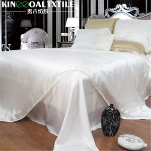 100% Mulberry Silk Luxury white color Bedding Queen size Duvet cover