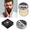 100% Natural Beard Balm Beard& Hair Wax Organic High quality for mens care 60g In Stock